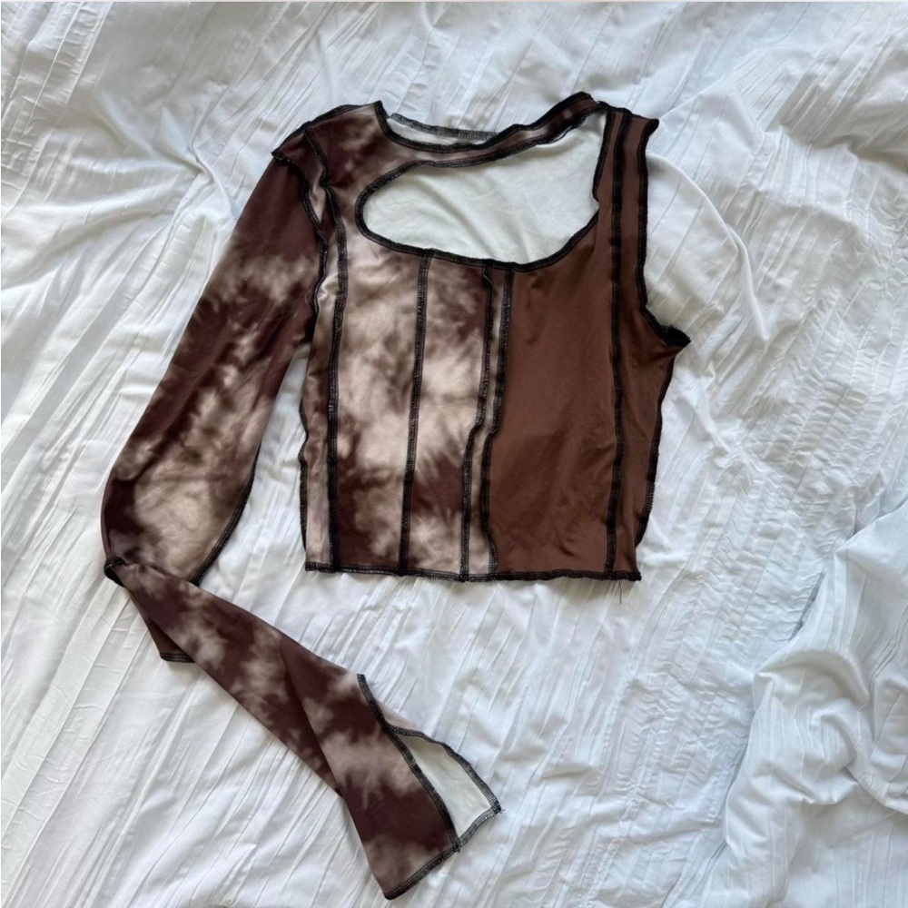 Long Sleeve Crop Top
